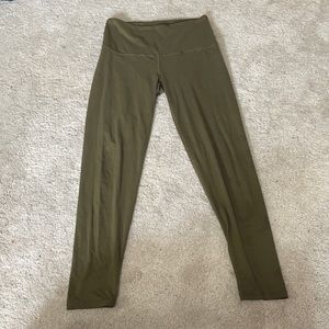 Army green legging
